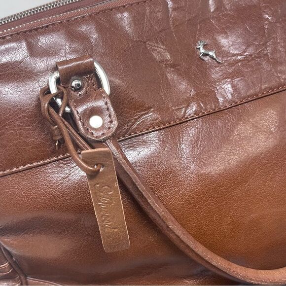 Ashwood Leather Satchel Brown United Kingdom - Picture 3 of 16